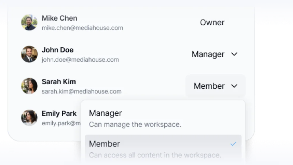 Full Control Over Who Sees What
